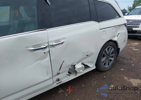 2015 Honda Odyssey Touring/Touring Elite from USA, damaged, VIN 5FNRL5H91FB063360